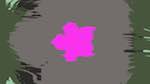 Fifth of 'reflets &mdash; msg &mdash; variations 1 pinwheel 2'.