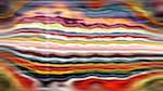Fifth of 'reflets &mdash; paint action sequence &mdash; portrait idea 4'.