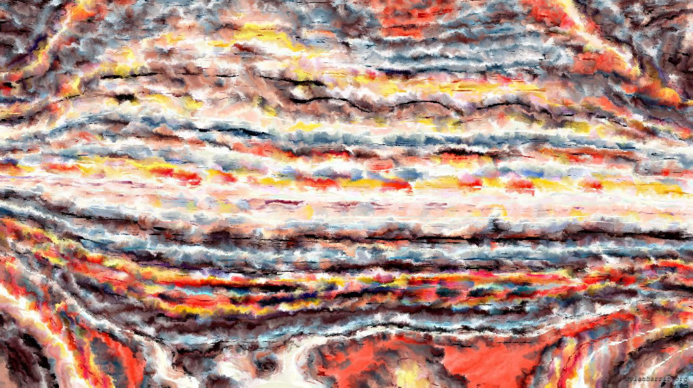 Image 'reflets &mdash; paint action sequence &mdash; paint regionise 3'.