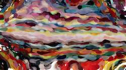 Seventh of 'reflets &mdash; paint synthesiser classic &mdash; paint styles proc texture 1'.