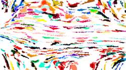 Third of 'reflets &mdash; paint synthesiser classic &mdash; 3.0 collection regions auto drawn 5'.