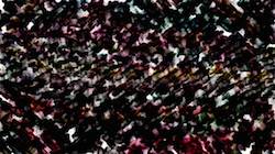 Third of 'reflets &mdash; paint synthesiser classic &mdash; 4.0 collection repeat strokes 2'.