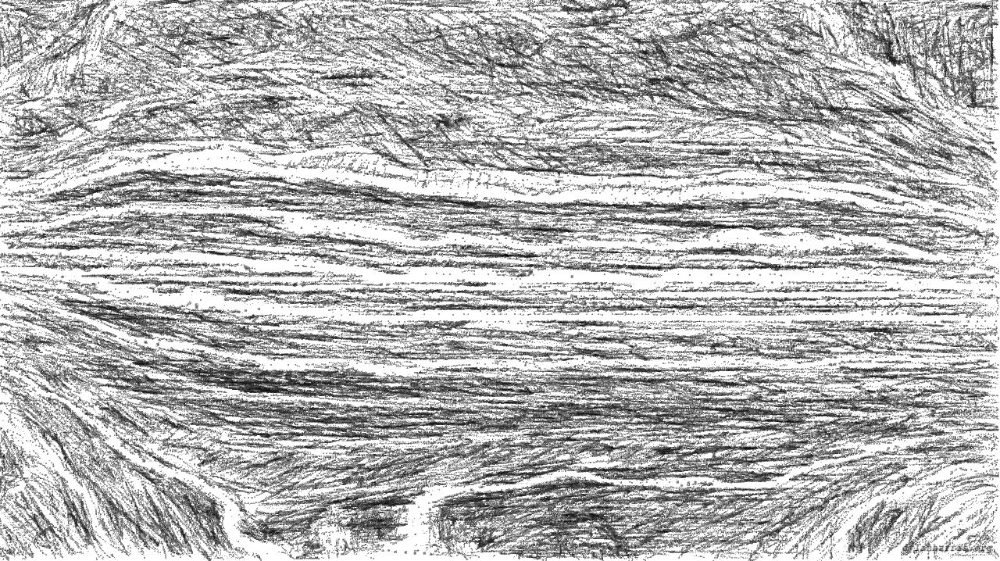 Image 'reflets &mdash; paint action sequence &mdash; regionise ideas 1 6'.