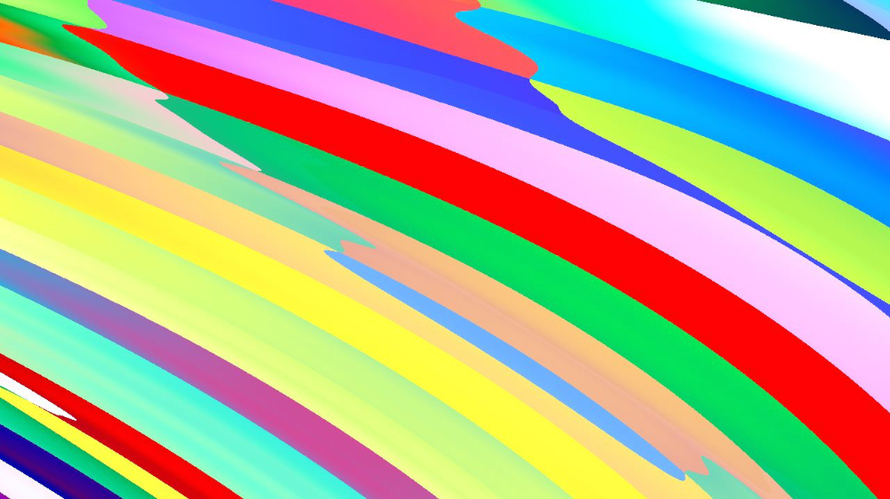 Image 'reflets &mdash; msg &mdash; abstract ribbons 1'.