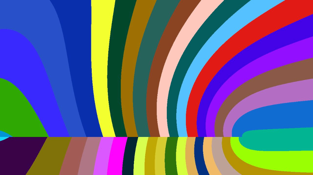 Image 'reflets &mdash; msg &mdash; abstract ribbons 5'.