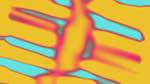 Third of 'reflets &mdash; msg &mdash; abstract ripple'.