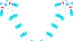 Sixth of 'self animation reflets &mdash; msg &mdash; processing effects 2 2'.