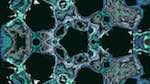 Fourth of 'reflets &mdash; msg &mdash; abstract 1 symmetry breaking 1'.
