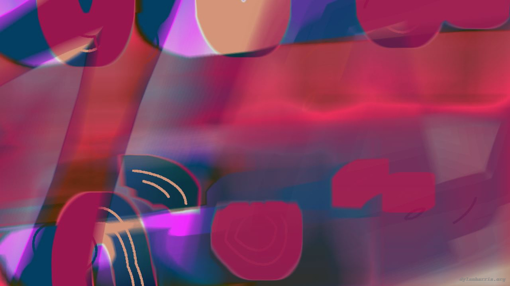 Image 'reflets &mdash; msg &mdash; abstract 1 symmetry breaking 11 1'.