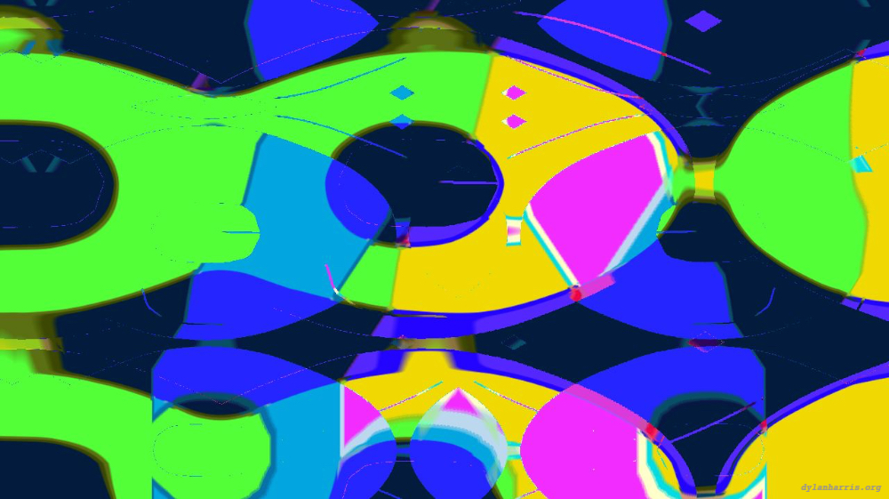 Image 'reflets &mdash; msg &mdash; abstract 1 symmetry breaking 11 5'.