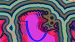 Sixth of 'reflets &mdash; msg &mdash; abstract 1 symmetry breaking 12'.