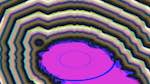 Seventh of 'reflets &mdash; msg &mdash; abstract 1 symmetry breaking 12'.