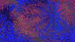 Seventh of 'reflets &mdash; msg &mdash; abstract 1 symmetry breaking 13'.