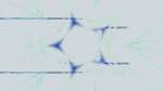 Second of 'reflets &mdash; msg &mdash; abstract 1 symmetry breaking 16'.