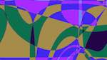 Sixth of 'reflets &mdash; msg &mdash; abstract 1 symmetry breaking 16'.