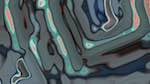 Sixth of 'reflets &mdash; msg &mdash; abstract 1 symmetry breaking 17'.