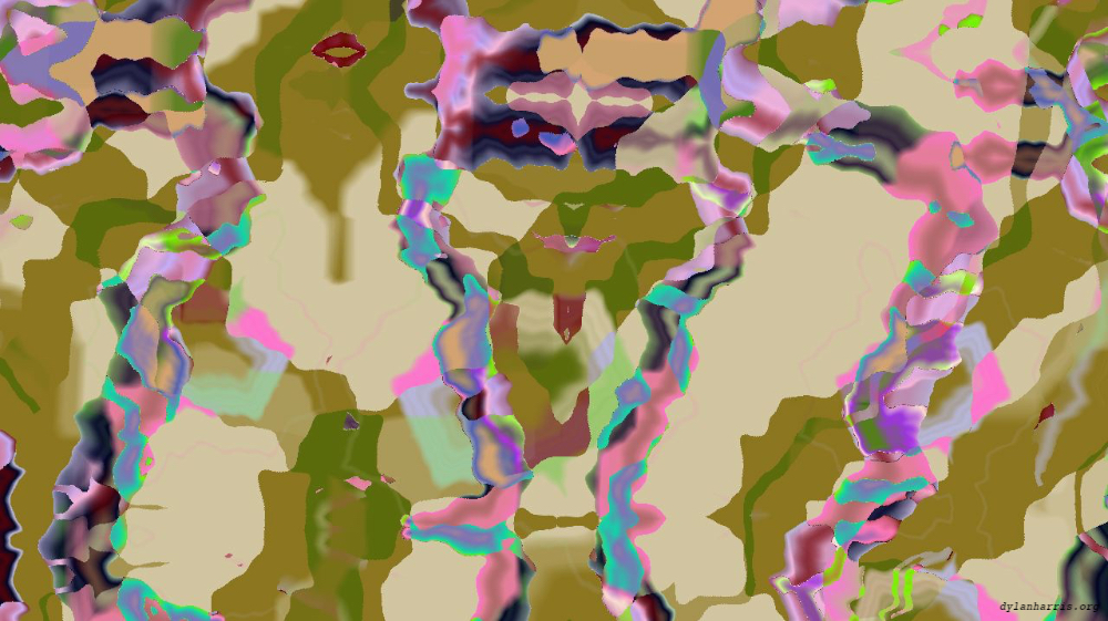 Image 'reflets &mdash; msg &mdash; abstract 1 symmetry breaking 3 7'.