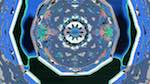 Fourth of 'reflets &mdash; msg &mdash; abstract 1 symmetry breaking 3'.