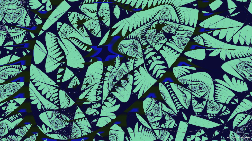 Image 'reflets &mdash; msg &mdash; abstract 1 symmetry breaking 4 3'.