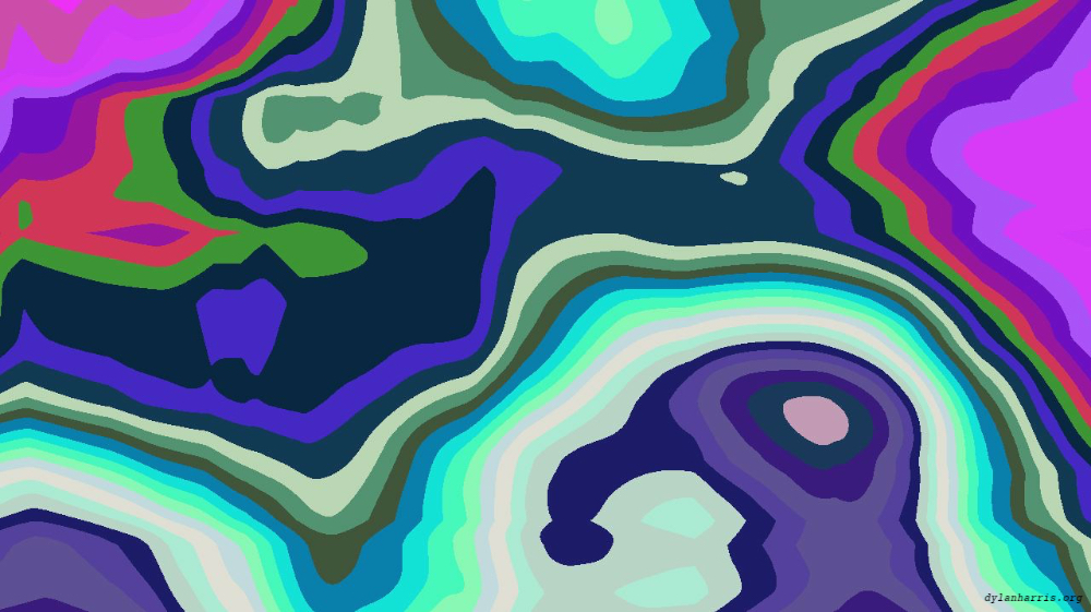 Image 'reflets &mdash; msg &mdash; abstract 1 symmetry breaking 8 6'.