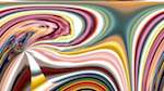Seventh of 'reflets &mdash; msg &mdash; abstract 1 symmetry breaking 9'.