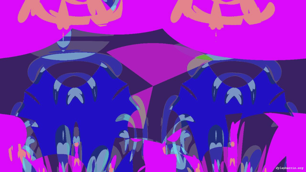 Image 'reflets &mdash; msg &mdash; abstract 1 symmetry breaking 2 2 7'.