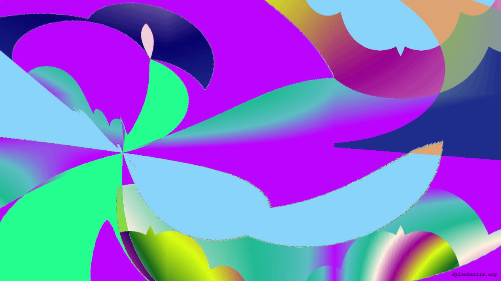 Image 'reflets &mdash; msg &mdash; abstract 1 symmetry breaking 2 3 3'.