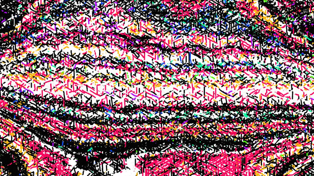 Image 'reflets &mdash; paint synthesiser classic &mdash; 4.0 collection sketch 1 2'.