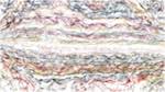 Seventh of 'reflets &mdash; paint action sequence &mdash; sketch 1'.