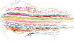 Sixth of 'reflets &mdash; paint synthesiser classic &mdash; default sketch soft 1'.