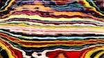 Eighth of 'reflets &mdash; paint action sequence &mdash; screen print ideas 1'.