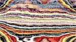 Fifth of 'reflets &mdash; paint action sequence &mdash; screen print ideas 2'.