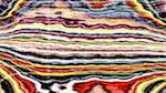 Seventh of 'reflets &mdash; paint action sequence &mdash; screen print ideas 2'.