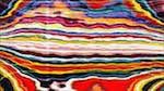 Third of 'reflets &mdash; paint action sequence &mdash; screen print ideas 3'.