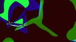 Third of 'reflets &mdash; msg &mdash; abstract spiral&ndash;like 1'.