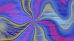 Fourth of 'reflets &mdash; msg &mdash; abstract spiral&ndash;like 1'.