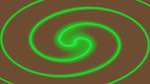 Eighth of 'reflets &mdash; msg &mdash; abstract spiral&ndash;like 1'.