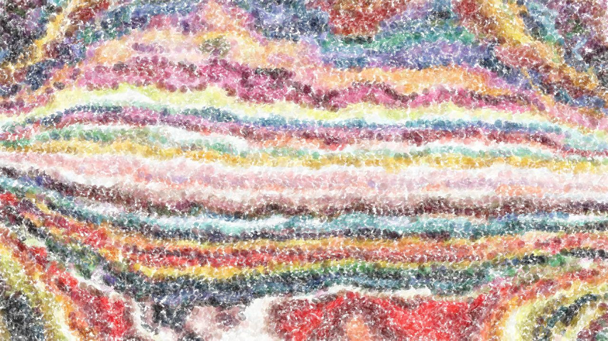Image 'reflets &mdash; paint synthesiser classic &mdash; paint styles sponges 1 6'.