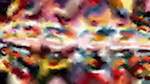 Fifth of 'reflets &mdash; paint action sequence &mdash; source abstractions 1'.