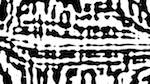 Second of 'reflets &mdash; msg &mdash; variations 0 src proc 2'.