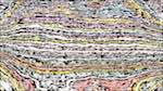 Sixth of 'reflets &mdash; paint action sequence &mdash; src processing 1'.