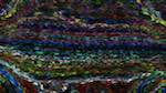 Sixth of 'reflets &mdash; paint action sequence &mdash; src processing 2'.