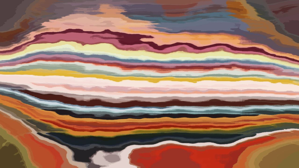 Image 'reflets &mdash; image operation &mdash; default source stylisations 3 6'.