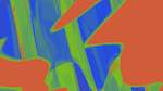 Third of 'reflets &mdash; msg &mdash; abstract stripes'.