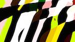 Fifth of 'reflets &mdash; msg &mdash; abstract stripes'.
