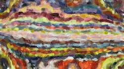 Third of 'reflets &mdash; paint synthesiser classic &mdash; 3.5 collection strokes 7'.