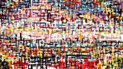 Eighth of 'reflets &mdash; paint synthesiser classic &mdash; 3.0 collection stylised 2'.