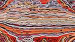 Sixth of 'reflets &mdash; paint action sequence &mdash; stylised 1'.