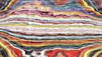 Third of 'reflets &mdash; paint action sequence &mdash; stylised 2'.