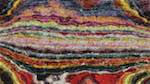 Eighth of 'reflets &mdash; paint action sequence &mdash; skylistic 1'.